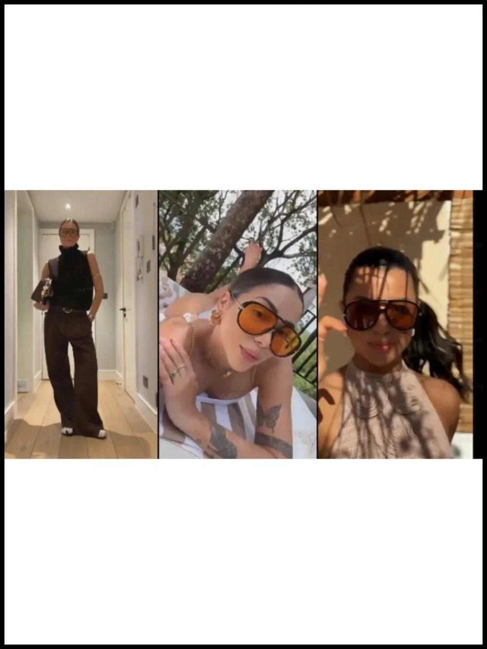 Oversized Aviator Sunglasses Retro Round Shield Vintage UV400